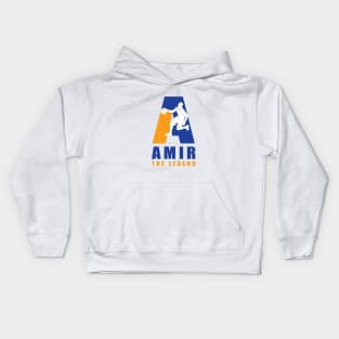 Amir Custom Player Basketball Your Name The Legend Kids Hoodie